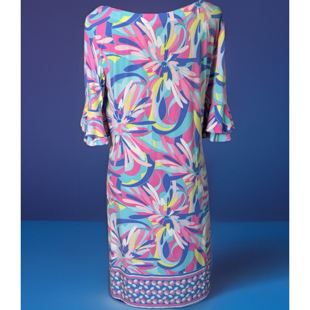 Pappagallo Dress Psychedelic | Palm Beach | Pulitzer Inspired | Hippie | Boho